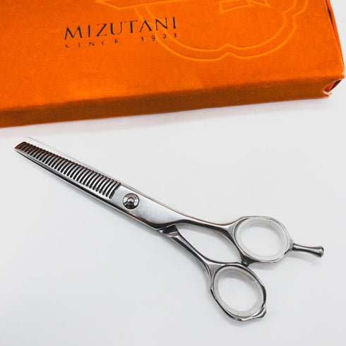 【ミズタニシザーズ ミズタニシザーMIZUTANI SCISSORS】Pixy THINNING 30ピクシー メガネ シザー セニング 美容ハサミ すきばさみ 美容師 理容師 約20~25% 右利き 6インチ 中古 sc1530