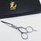 【ヒカリシザーズHIKARI光シザーHIKARI SCISSORS】E-2 シザー オフセット 理容 美容ハサミ 美容師 理容師 右利き 5.3インチ 中古 sc1532