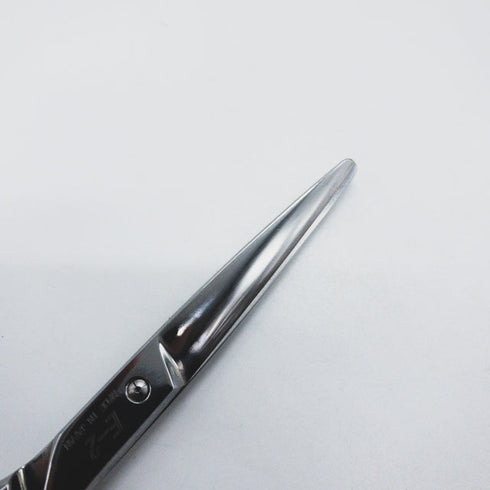 【ヒカリシザーズHIKARI光シザーHIKARI SCISSORS】E-2 シザー オフセット 理容 美容ハサミ 美容師 理容師 右利き 5.3インチ 中古 sc1532