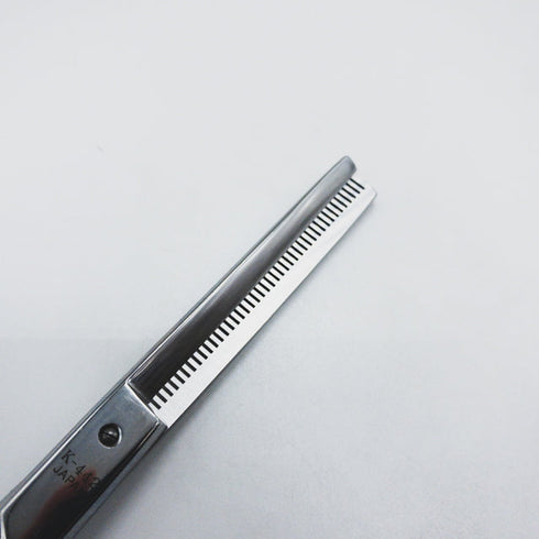 【菊王冠BOB中野製作所】K-442 トリミングシザー 右利き セニング トリマー ペット 6.5インチ 中古 sc1535