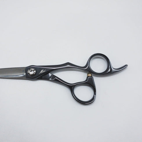 美品【シザーズジャパンSCISSORS JAPAN】QS 800R QSHR55i171ON シザー オフセット 理容 美容ハサミ 美容師 理容師 右利き 5.5インチ 中古 sc1536