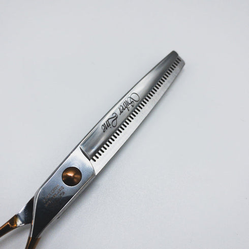 【シルバーラインSilverLine】国民三銃士KUTT6040 トリミングシザー 右利き セニング トリマー ペット 6インチ 中古 sc1539