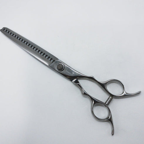 【アメジストAmethyst】アメジスト ブレンディングシザー トリミングシザー 右利き セニング トリマー ペット 7.5インチ 中古 sc1542