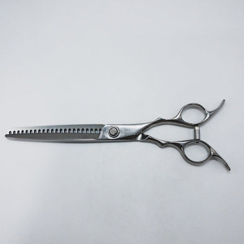 【アメジストAmethyst】アメジスト ブレンディングシザー トリミングシザー 右利き セニング トリマー ペット 7.5インチ 中古 sc1542