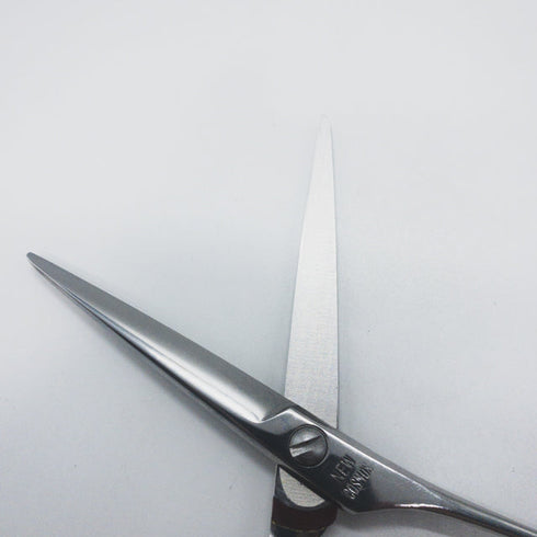 【ヒカリシザーズHIKARI光シザーHIKARI SCISSORS】NEW COSMOS201 シザー オフセット 理容 美容ハサミ 美容師 理容師 右利き 5.7インチ 中古 sc1557