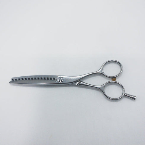 【EZY SCISSORS】ZD30r メガネ シザー セニング 美容ハサミ すきばさみ 美容師 理容師 約20% 右利き 6インチ 中古 sc1558
