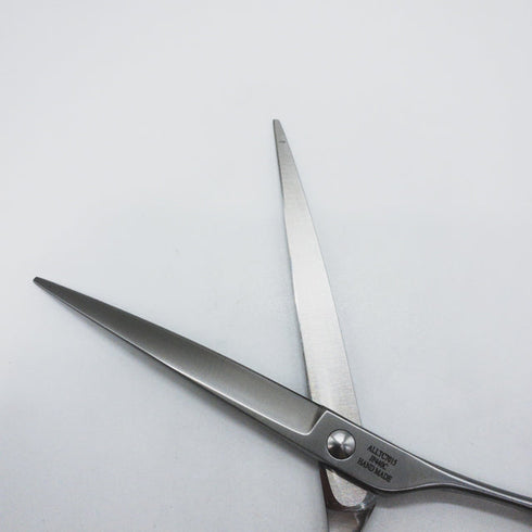 【シルバーラインSilverLine】ALLTC7015ギザ刃カーブバサミ トリミングシザー メガネ 右利き トリマー ペット 7インチ 中古 sc1565