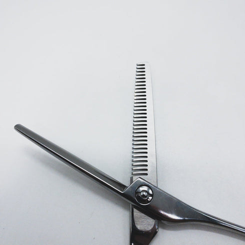【ミズタニシザーズ ミズタニシザーMIZUTANI SCISSORS】Re-tro THINNING 30レトロ メガネ シザー セニング 美容ハサミ すきばさみ 美容師 理容師 約30% 右利き 5.7インチ 中古 sc1567