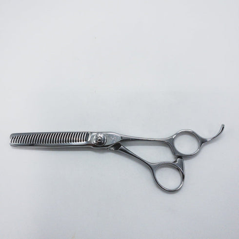 【ナルトシザーズ ナルトシザーNARUTO SCISSORS】二梳きヘネシーラムールS31 オフセット シザー セニング 美容ハサミ すきばさみ 美容師 理容師 約20~25% 右利き 5.8インチ 中古 sc1570