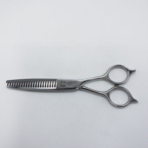 【オオカワプロシザーズ オオカワプロシザーOKAWA PRO SCISSORS】HC212 メガネ シザー セニング 美容ハサミ すきばさみ 美容師 理容師 約20~25% 右利き 5.8インチ 中古 sc1574