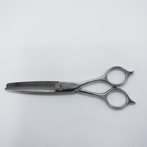 【オオカワプロシザーズ オオカワプロシザーOKAWA PRO SCISSORS】HC212 メガネ シザー セニング 美容ハサミ すきばさみ 美容師 理容師 約20~25% 右利き 5.8インチ 中古 sc1574