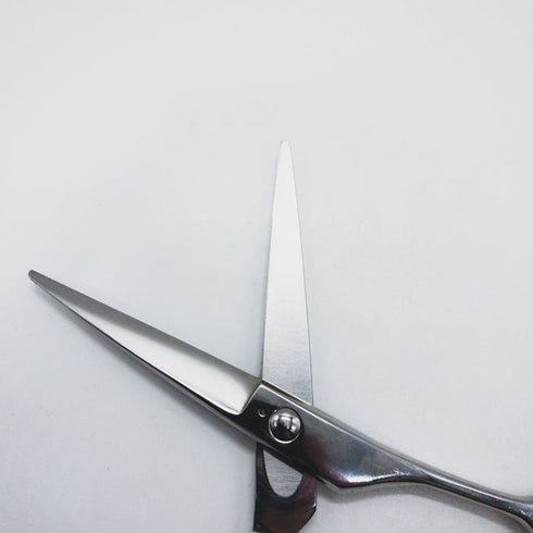 【ミズタニシザーズ ミズタニシザーMIZUTANI SCISSORS】Re-troレトロ5.5 シザー メガネ 理容 美容ハサミ 美容師 理容師 右利き 5.5インチ 中古 sc1580