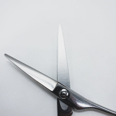 【ミズタニシザーズ ミズタニシザーMIZUTANI SCISSORS】Re-troレトロ5.5 シザー メガネ 理容 美容ハサミ 美容師 理容師 右利き 5.5インチ 中古 sc1580