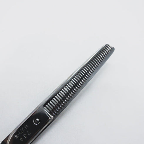 【ヒカリシザーズHIKARI光シザーHIKARI SCISSORS】TRENDYⅢトレンディ3 734 オフセット シザー セニング 美容ハサミ すきばさみ 美容師 理容師 約10% 右利き 6インチ 中古 sc1584