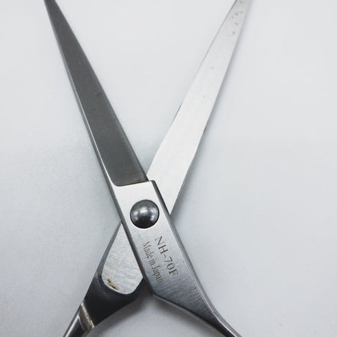 【東京理器 胡蝶】NH-70F トリミングシザー オフセット 右利き トリマー ペット 7インチ 中古 sc1587