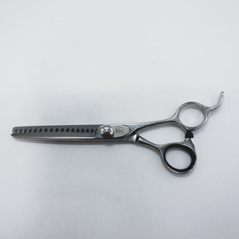 【モルクシザーMork】Goblet SR-17逆刃 オフセット シザー セニング 美容ハサミ すきばさみ 美容師 理容師 約50~60% 右利き 6インチ 中古 sc1588