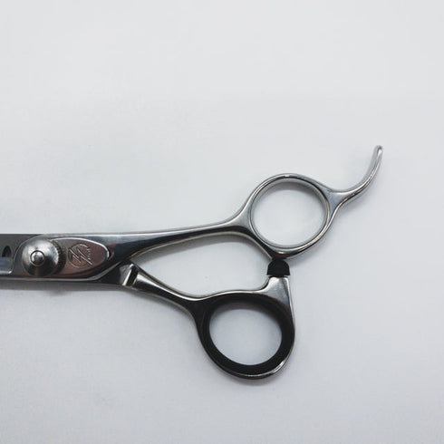 【モルクシザーMork】Goblet SR-17逆刃 オフセット シザー セニング 美容ハサミ すきばさみ 美容師 理容師 約50~60% 右利き 6インチ 中古 sc1588