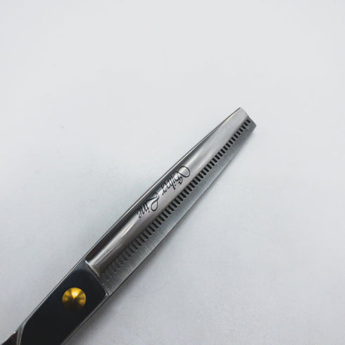 【シルバーラインSilverLine】国民三銃士 KUTT6548 トリミングシザー 右利き セニング トリマー ペット 6.5インチ 中古 sc1590