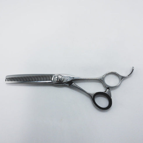 【ナルトシザーズ ナルトシザーNARUTO SCISSORS】二梳きヘネシーラムールS31 オフセット シザー セニング 美容ハサミ すきばさみ 美容師 理容師 約20~25% 右利き 5.8インチ 中古 sc1595