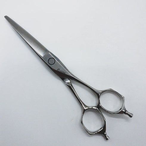 【ミズタニシザーズ ミズタニシザーMIZUTANI SCISSORS】ACRO TYPE-M シザー メガネ 理容 美容ハサミ 美容師 理容師 右利き 6インチ 中古 sc1597