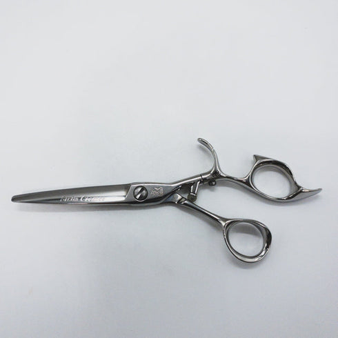 新品同様【ヒカリシザーズHIKARI光シザーHIKARI SCISSORS】STELLA COSMOS802 ステラコスモス シザー オフセット 理容 美容ハサミ 美容師 理容師 右利き 6インチ 中古 sc1601