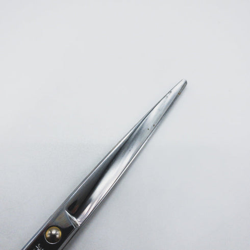 【東京理器 胡蝶】彩COBALT SUPER トリミングシザー オフセット 右利き トリマー ペット 7インチ 中古 sc1604