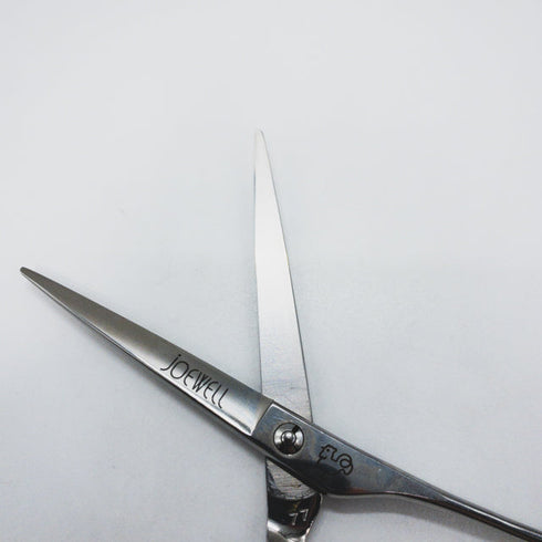 【ジョーウェルJOEWELL】DJ-60 シザー メガネ 理容 美容ハサミ 美容師 理容師 右利き 6インチ 中古 sc1611