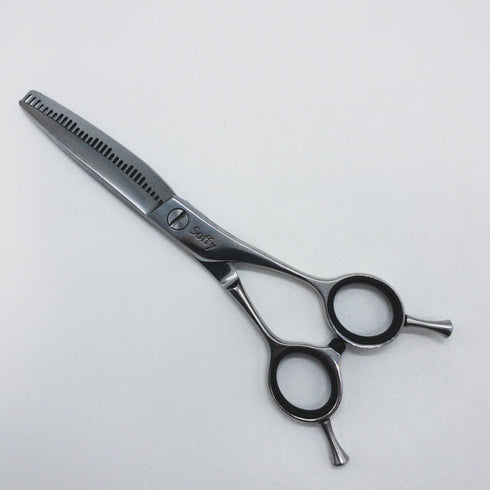 【キクボシkikuboshi菊星】Soffy SF-32 メガネ シザー セニング 美容ハサミ すきばさみ 美容師 理容師 約20% 右利き 5.8インチ 中古 sc1615