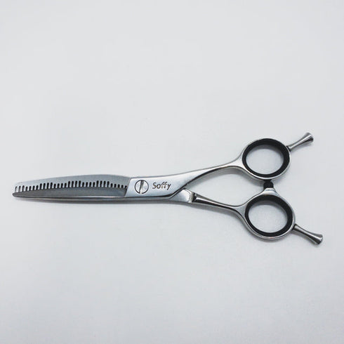 【キクボシkikuboshi菊星】Soffy SF-32 メガネ シザー セニング 美容ハサミ すきばさみ 美容師 理容師 約20% 右利き 5.8インチ 中古 sc1615