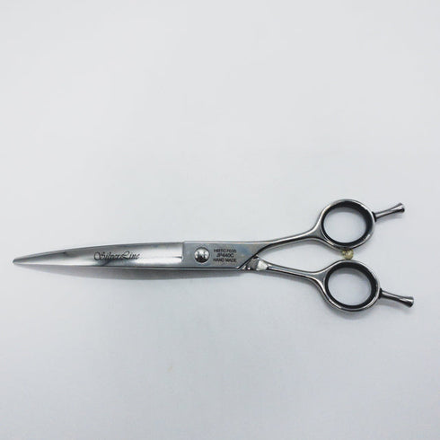 【シルバーラインSilverLine】HBTC7035ハイブリッドカーブ トリミングシザー 右利き セニング トリマー ペット 7インチ 中古 sc1618