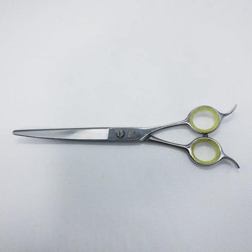 【内海ウツミUTSUMI】OUR70 JYO城カーブ トリミングシザー メガネ 右利き トリマー ペット 7インチ 中古 sc1628