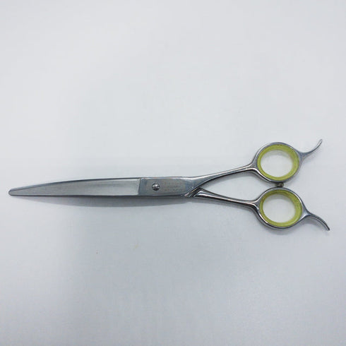 【内海ウツミUTSUMI】OUR70 JYO城カーブ トリミングシザー メガネ 右利き トリマー ペット 7インチ 中古 sc1628