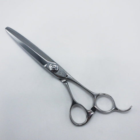 【内海ウツミUTSUMI】城JYO 6.5ドライカット スライド シザー オフセット 理容 美容ハサミ 美容師 理容師 右利き 6.5インチ 中古 sc1629