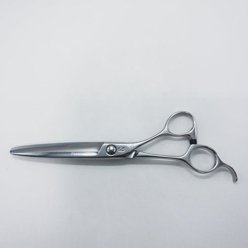 【内海ウツミUTSUMI】城JYO 6.5ドライカット スライド シザー オフセット 理容 美容ハサミ 美容師 理容師 右利き 6.5インチ 中古 sc1629