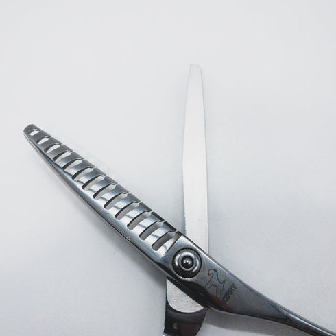 【ケリー ワンクスKERRY】6.4-13SY-80Iブレンダー トリミングシザー 右利き セニング トリマー ペット 6.4インチ 中古 sc1634