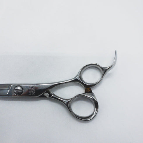 【ヒカリシザーズHIKARI光シザーHIKARI SCISSORS】NEO COSMOS143 ネオコスモス シザー オフセット 理容 美容ハサミ 美容師 理容師 右利き 6インチ 中古 sc1637