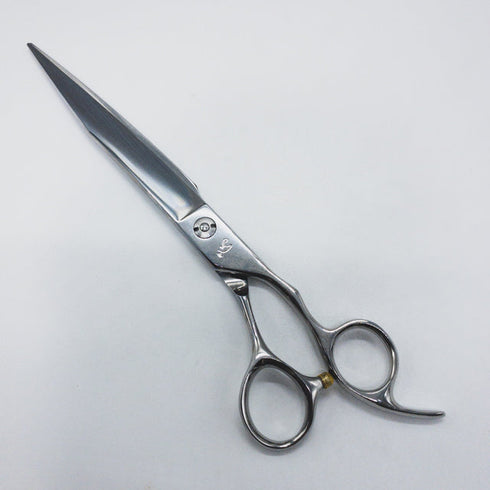 【心】QSO9-75 トリミングシザー オフセット 右利き トリマー ペット 7.5インチ 中古 sc1638