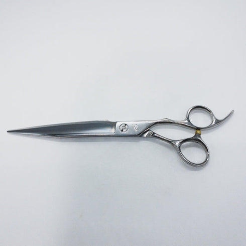 【心】QSO9-75 トリミングシザー オフセット 右利き トリマー ペット 7.5インチ 中古 sc1638