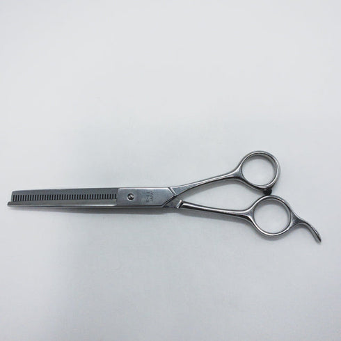 【菊王冠BOB中野製作所】K-442 トリミングシザー 右利き セニング トリマー ペット 6.5インチ 中古 sc1646