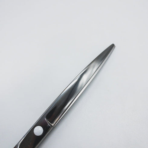 【BEARDS】 LOLO-7.5Nパワフルホワイトミントカーブ トリミングシザー メガネ 右利き トリマー ペット 7.5インチ 中古 sc1652