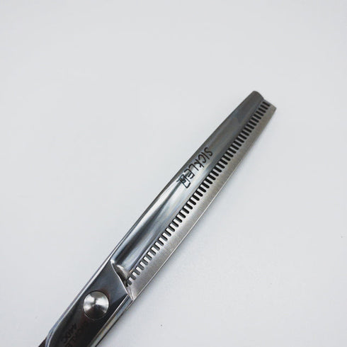 【SVANS.スバンス】SICKLE-1カーブ セニング トリミングシザー メガネ 右利き トリマー ペット 6.5インチ 中古 sc1654