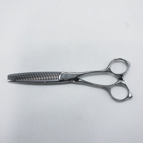 【ナルトシザーズ ナルトシザーNARUTO SCISSORS】レオヴィスタMTS30G メガネ シザー セニング 美容ハサミ すきばさみ 美容師 理容師 約30% 右利き 6インチ 中古 sc1659