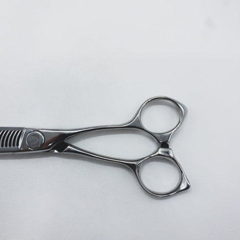 【ナルトシザーズ ナルトシザーNARUTO SCISSORS】レオヴィスタMTS30G メガネ シザー セニング 美容ハサミ すきばさみ 美容師 理容師 約30% 右利き 6インチ 中古 sc1659