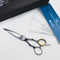 【シザーズジャパンSCISSORS JAPAN】SH060r18 Y Sシリーズ オーバル ドライカット スライド シザー メガネ 理容 美容ハサミ 美容師 理容師 右利き 6インチ 中古 sc1660