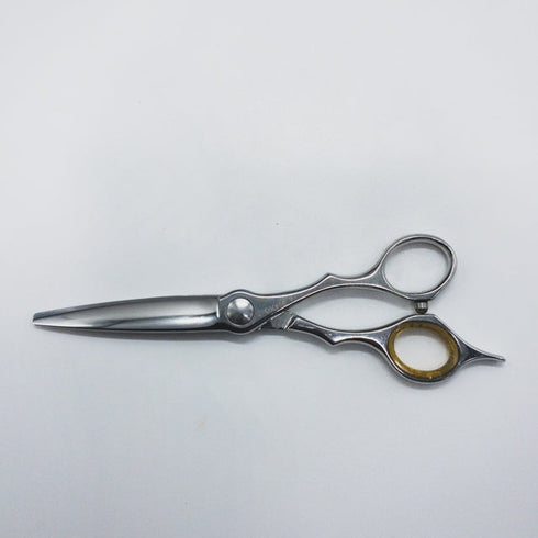 【シザーズジャパンSCISSORS JAPAN】SH060r18 Y Sシリーズ オーバル ドライカット スライド シザー メガネ 理容 美容ハサミ 美容師 理容師 右利き 6インチ 中古 sc1660