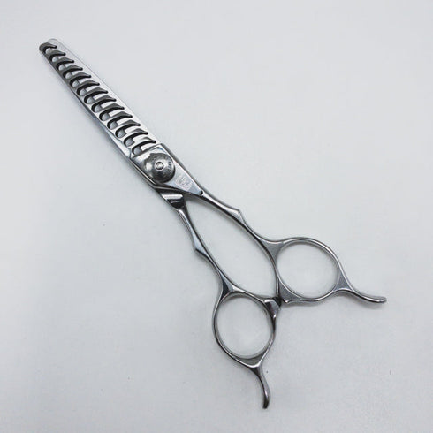 【ナルトシザーズ ナルトシザーNARUTO SCISSORS】ドレスライン メガネ シザー セニング 美容ハサミ すきばさみ 美容師 理容師 約20% 右利き 5.6インチ 中古 sc1661