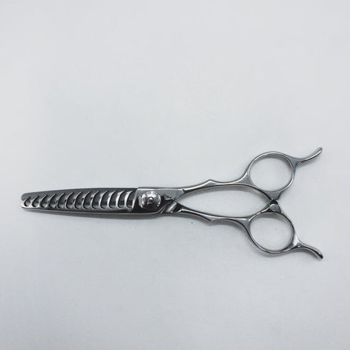 【ナルトシザーズ ナルトシザーNARUTO SCISSORS】ドレスライン メガネ シザー セニング 美容ハサミ すきばさみ 美容師 理容師 約20% 右利き 5.6インチ 中古 sc1661