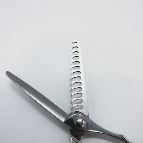 【ナルトシザーズ ナルトシザーNARUTO SCISSORS】ドレスライン メガネ シザー セニング 美容ハサミ すきばさみ 美容師 理容師 約20% 右利き 5.6インチ 中古 sc1661