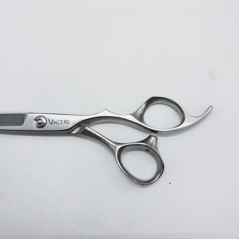 美品【ヴィンチェーレVincere】SP60S特殊粉末鋼 シザー オフセット 理容 美容ハサミ 美容師 理容師 右利き 6インチ 中古 sc1667