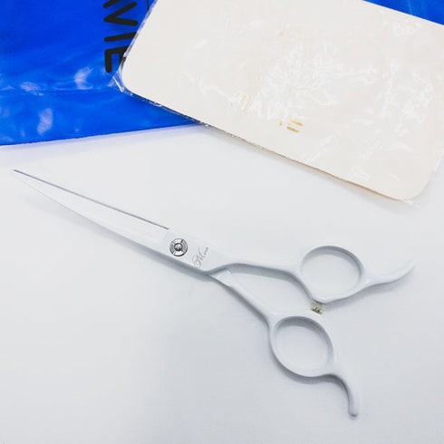 美品【BEARDS】MAVIE マシュマロカーブ6.5 トリミングシザー メガネ 右利き トリマー ペット 6.5インチ 中古 sc1669